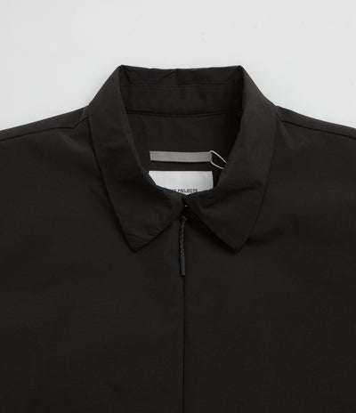 Norse Projects Sten Gore-Tex Windstopper Insulated Shirt Jacket in Black