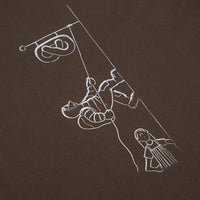 Norse Projects x Daniel Frost Baker Ascent T-shirt - Seal Brown thumbnail