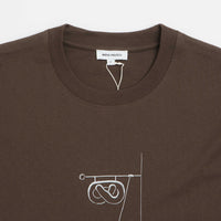 Norse Projects x Daniel Frost Baker Ascent T-shirt - Seal Brown thumbnail