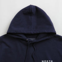 North Film Star Hoodie - Navy / White thumbnail
