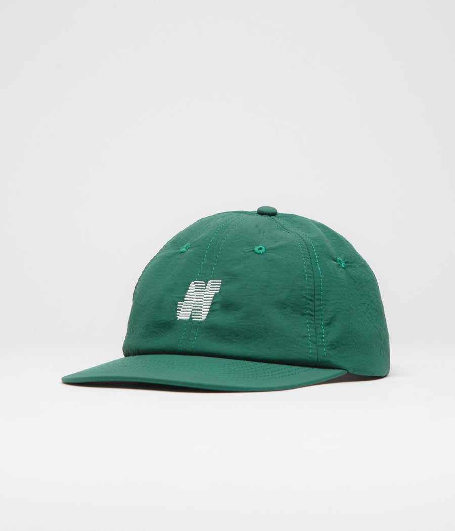North N Logo Cap - Dark Green Nylon Taslan