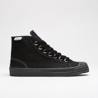 Novesta Star Dribble Contrast Stitch Shoes in 60 Black and 99 Beige / 245 Grey thumbnail