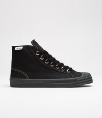 Novesta Star Dribble Contrast Stitch Shoes in 60 Black and 99 Beige / 245 Grey