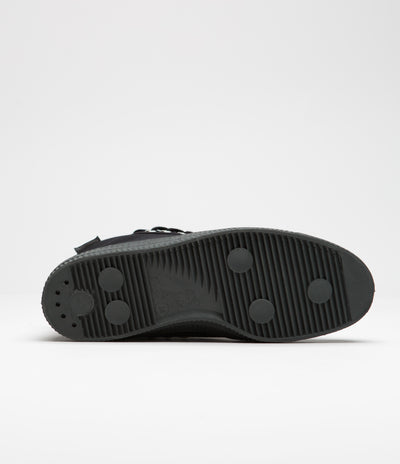 Novesta Star Dribble Contrast Stitch Shoes in 60 Black and 99 Beige / 245 Grey
