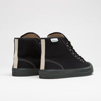 Novesta Star Dribble Contrast Stitch Shoes in 60 Black and 99 Beige / 245 Grey thumbnail