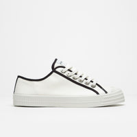 Novesta Star Master Contrast Piping Shoes in 10 White and 60 Black / 110 White thumbnail