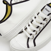 Novesta Star Master Contrast Piping Shoes in 10 White and 60 Black / 110 White thumbnail