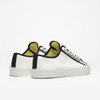 Novesta Star Master Contrast Piping Shoes in 10 White and 60 Black / 110 White thumbnail