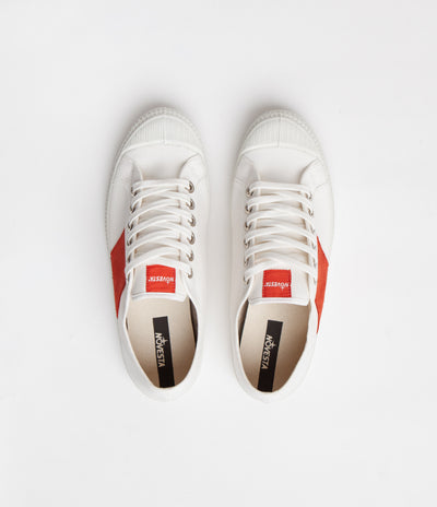 Novesta Star Master Shoes - 10 White / Red / 110 White
