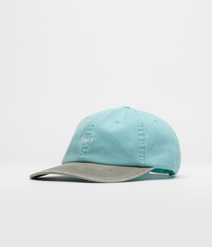 Obey 2 Tone Bold Cap - Pigment Sea Spray Multi