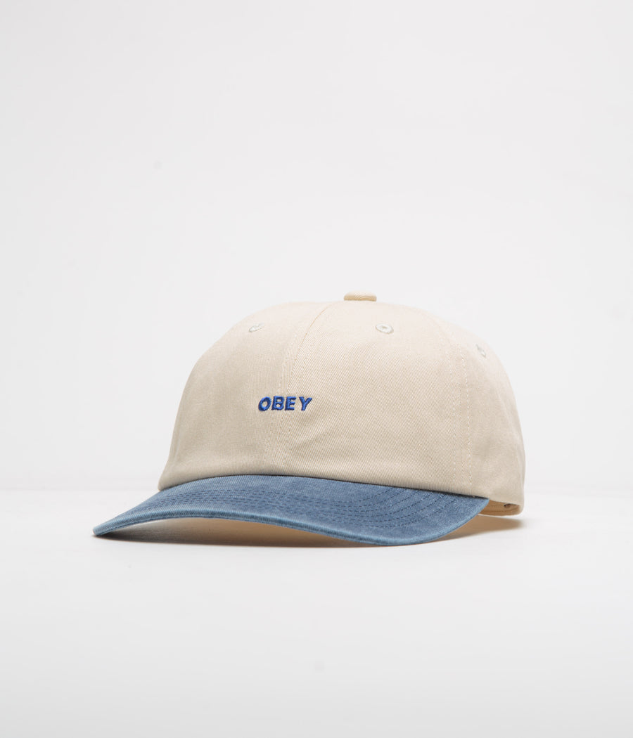 Obey 2 Tone Bold Cap in Unbleached Multi