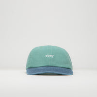 Obey 2 Tone Lowercase Cap - Pigment Surf Spray thumbnail
