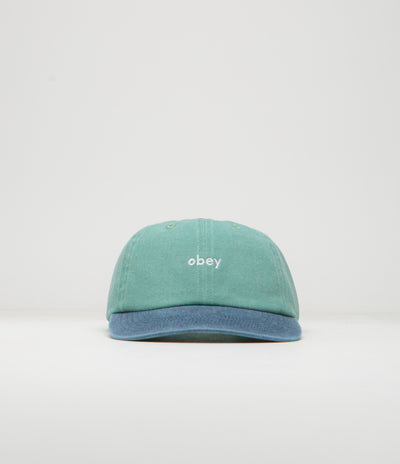 Obey 2 Tone Lowercase Cap - Pigment Surf Spray