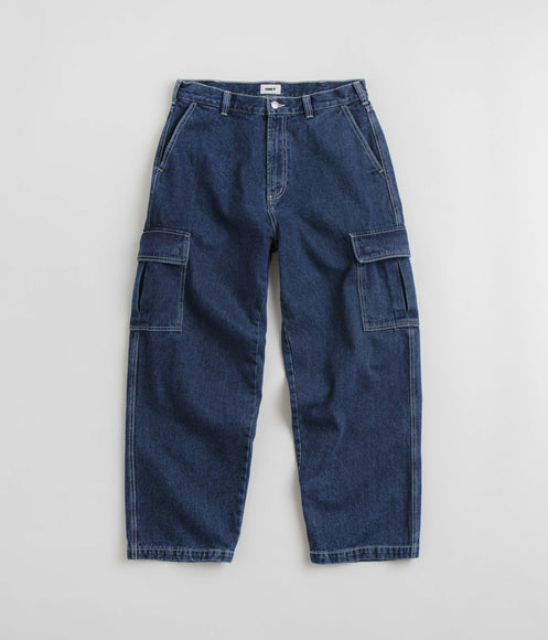 Obey Big Wig Cargo Jeans - Stone Wash