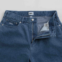 Obey Bigwig Baggy Denim Shorts - Light Indigo thumbnail