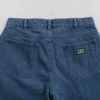 Obey Bigwig Baggy Denim Shorts - Light Indigo thumbnail