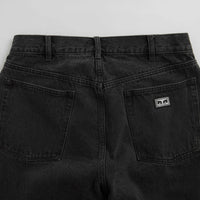 Obey Bigwig Baggy Jeans - Faded Black thumbnail