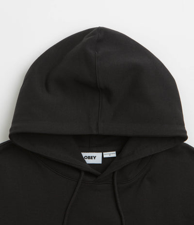 Obey Bold Eye Hoodie in Black
