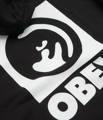Obey Bold Eye Hoodie in Black