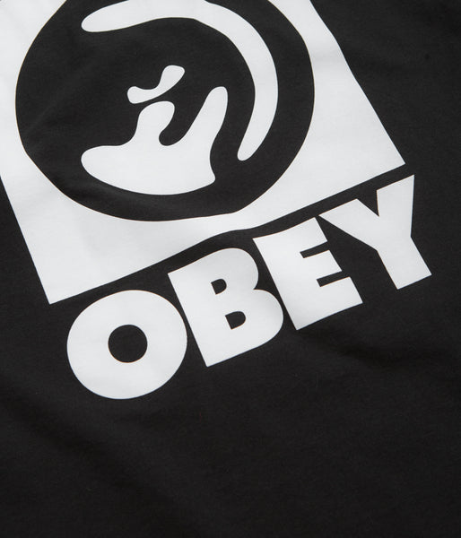 Obey Bold Eye T-Shirt Black Flatspot - Main Image