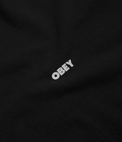 Obey Bold Icon Heavyweight T-Shirt - Jet Black