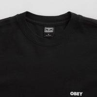 Obey Bold Icon Heavyweight T-Shirt - Jet Black thumbnail