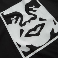 Obey Bold Icon Heavyweight T-Shirt - Jet Black thumbnail