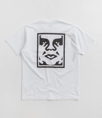 Obey Bold Icon Heavyweight T-Shirt in White