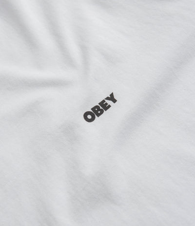 Obey Bold Icon Heavyweight T-Shirt - White