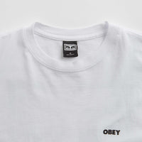 Obey Bold Icon Heavyweight T-Shirt - White thumbnail