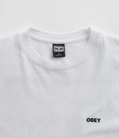 Obey Bold Icon Heavyweight T-Shirt - White