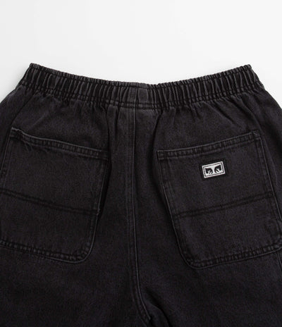 Obey Easy Denim Carpenter Shorts - Black