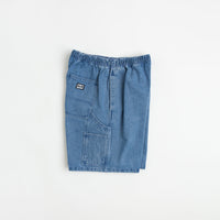 Obey Easy Denim Carpenter Shorts - Light Indigo thumbnail