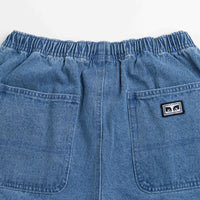 Obey Easy Denim Carpenter Shorts - Light Indigo thumbnail