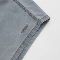 Obey Easy Pigment Cotton Nylon Shorts in Pigment Black thumbnail