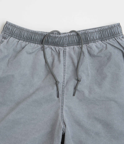 Obey Easy Pigment Cotton Nylon Shorts in Pigment Black