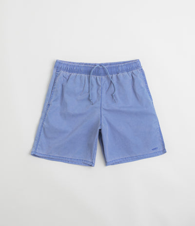 Obey Easy Pigment Cotton Nylon Shorts in Pigment Dazzling Blue