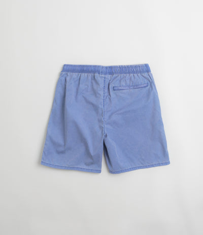 Obey Easy Pigment Cotton Nylon Shorts in Pigment Dazzling Blue