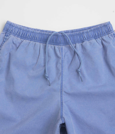 Obey Easy Pigment Cotton Nylon Shorts in Pigment Dazzling Blue