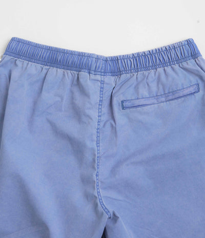 Obey Easy Pigment Cotton Nylon Shorts in Pigment Dazzling Blue