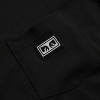 Obey Established Works Eyes Pocket T-Shirt - Black thumbnail