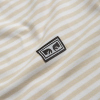 Obey Established Works Eyes Stripe T-Shirt - Clay Multi thumbnail