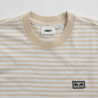 Obey Established Works Eyes Stripe T-Shirt - Clay Multi thumbnail