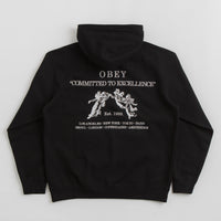 Obey Excellence Hoodie - Black thumbnail