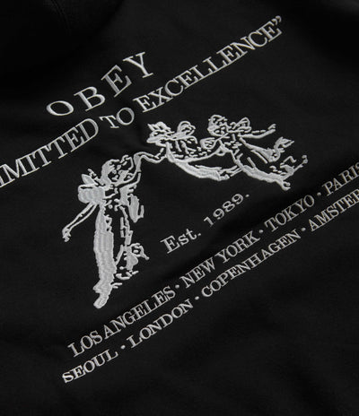 Obey Excellence Hoodie - Black