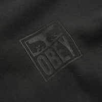 Obey Eyes Icon Extra Heavy Hoodie - Pigment Pirate Black thumbnail