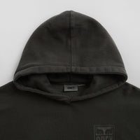 Obey Eyes Icon Extra Heavy Hoodie - Pigment Pirate Black thumbnail