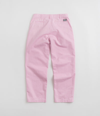Obey Hardwork Pleated Pants - Piroutte