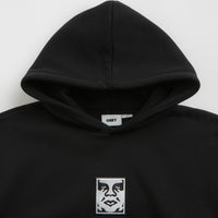 Obey Icon Extra Heavy Hoodie in Black thumbnail