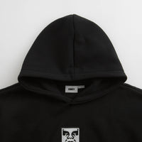 Obey Icon Extra Heavy Hoodie - Black thumbnail